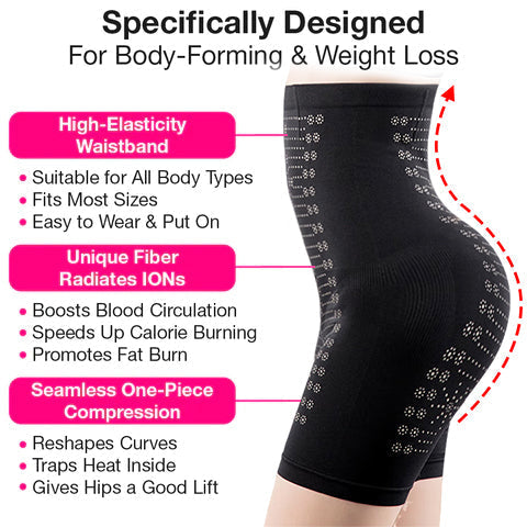 🔥Hot Sale❄️Negative Oxygen Ion Fat Burning Tummy Control & Detox Bodysuit[Doctor Recommended⭐⭐⭐⭐⭐]