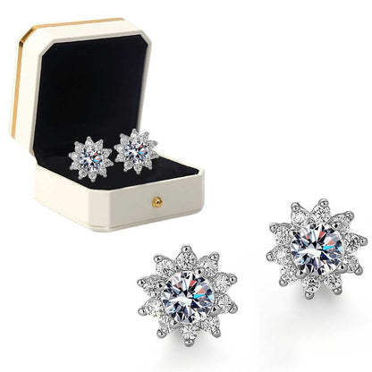 Histone Moissanite Diamond Titanium Earrings(Limited Time Discount 🔥 Last Day)