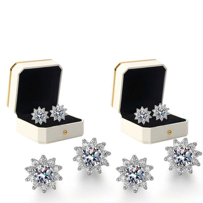 Histone Moissanite Diamond Titanium Earrings(Limited Time Discount 🔥 Last Day)