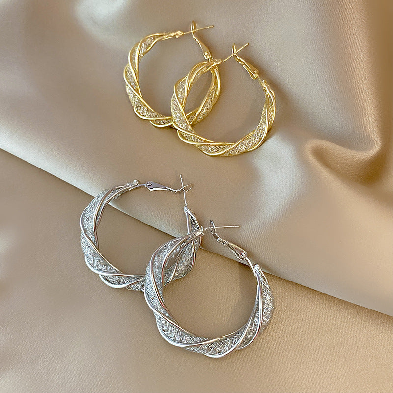 （🔥LAST DAY SALE-80% OFF) Histone Lymphatic activity hoop earrings